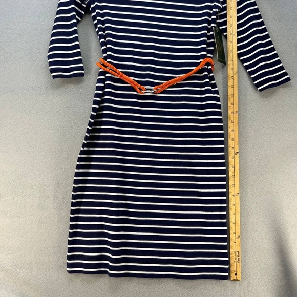 NWT LRL Lauren Jeans Co Women's Dress Striped - Picture 4 of 13